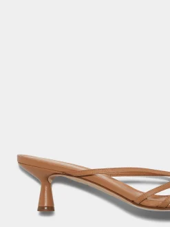 Hot Aeyde Abby Leather Mules Hazelnut Nappa