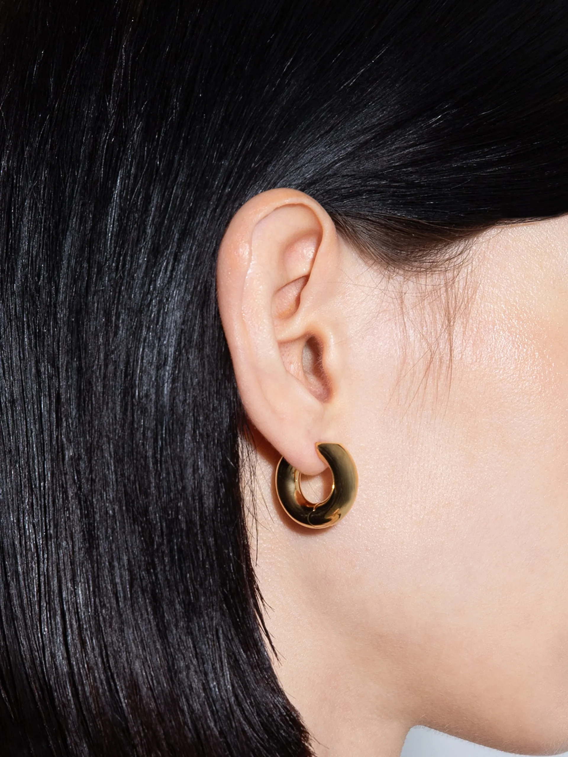 Online Aeyde Alaya Medium 18kt Gold-Plated Hoop Earrings 18k Gold Plated