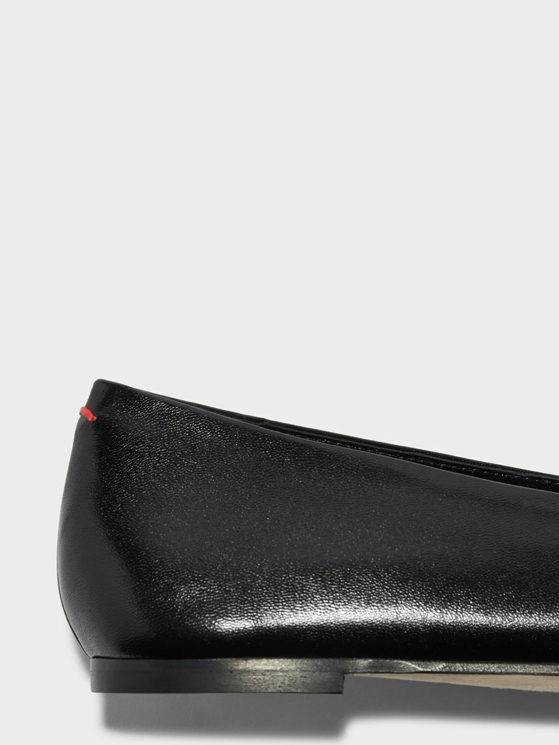 Clearance Aeyde Alfie Leather Loafers Black Nappa