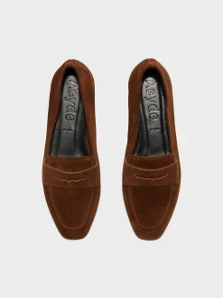 Best Aeyde Alfie Suede Loafers Brown Suede