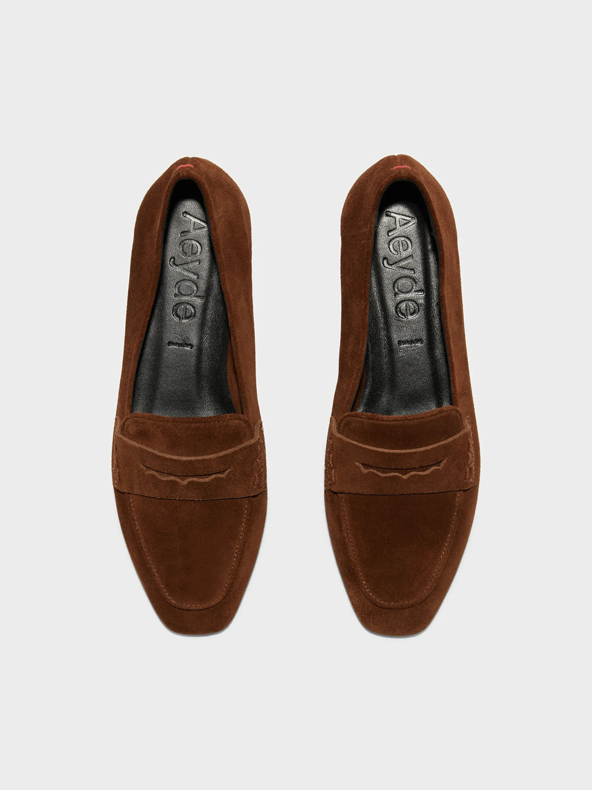 Best Aeyde Alfie Suede Loafers Brown Suede