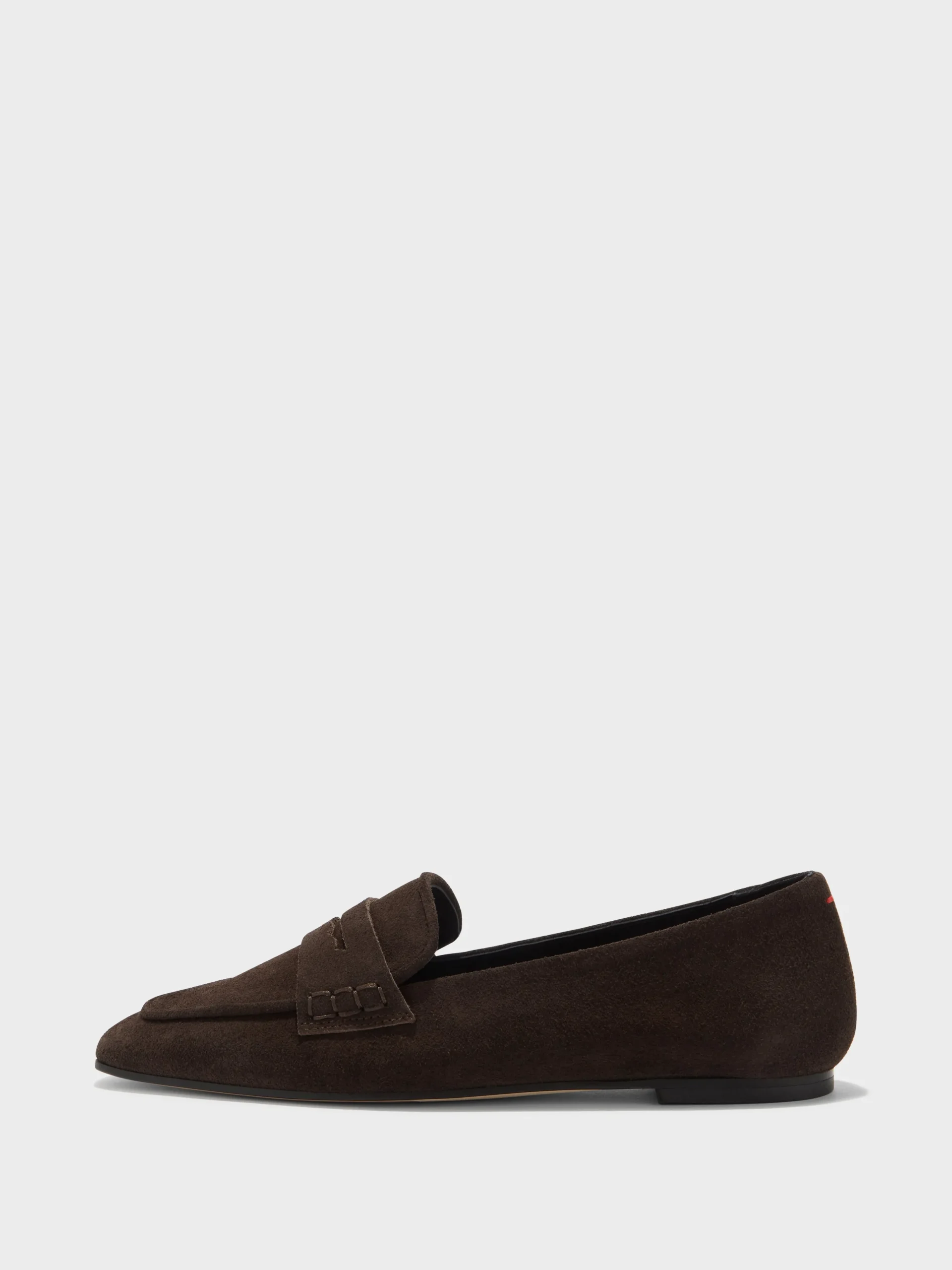 Hot Aeyde Alfie Suede Loafers Moka Suede