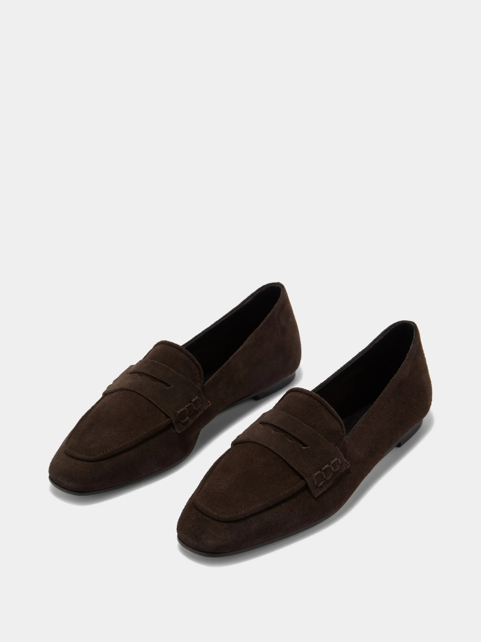 Hot Aeyde Alfie Suede Loafers Moka Suede