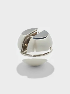 Clearance Aeyde Alice Small Palladium-Plated Earrings Palladium Plated