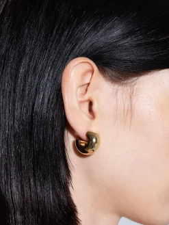 Sale Aeyde Alma Medium 18kt Gold-Plated Earrings 18k Gold Plated