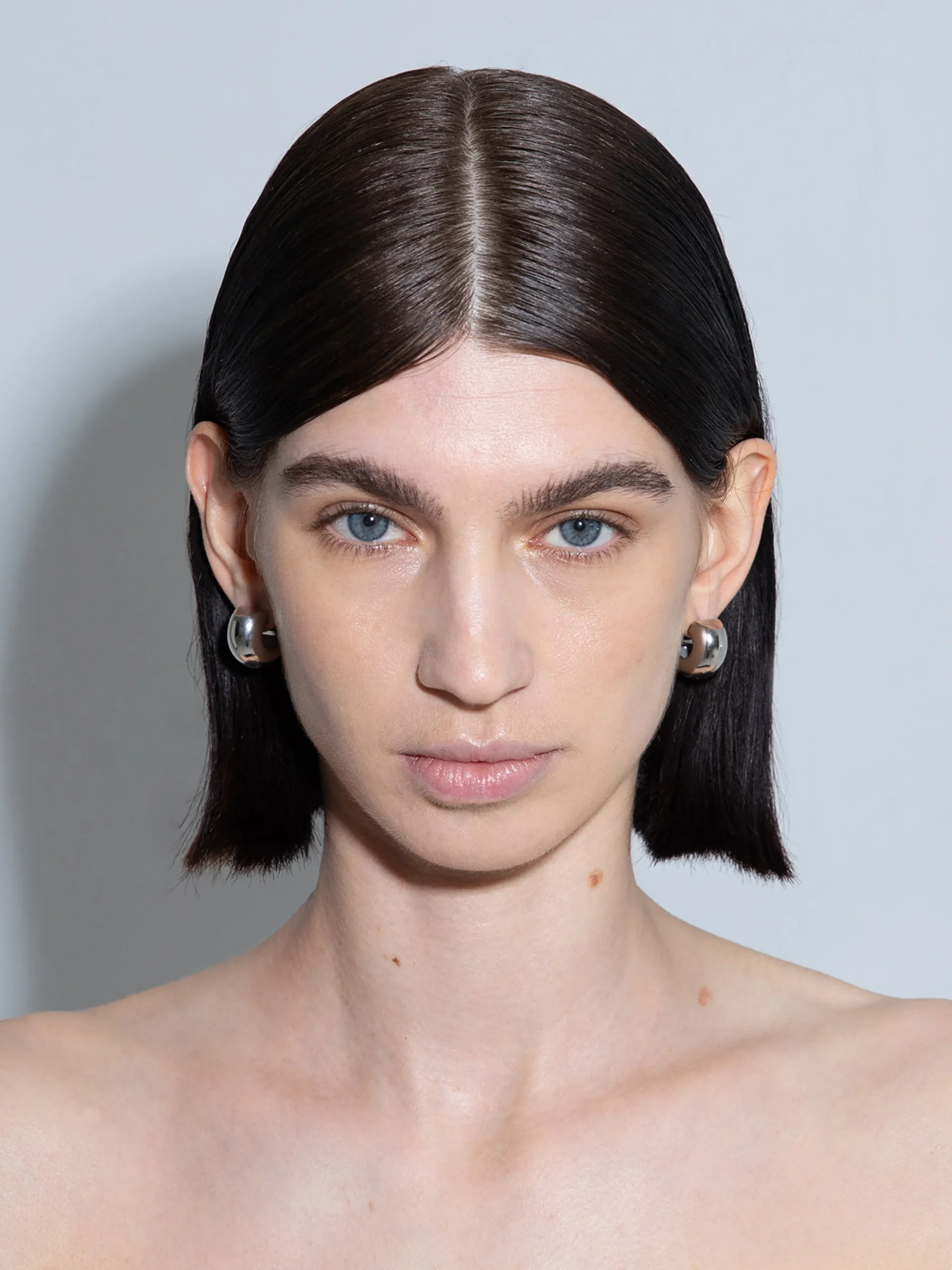 Sale Aeyde Alma Medium Palladium-Plated Earrings Palladium Plated