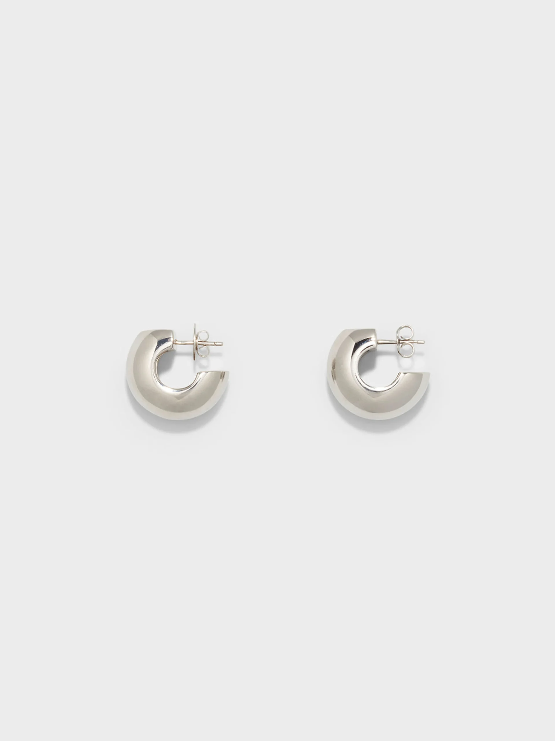Clearance Aeyde Alma Small Palladium-Plated Earrings Palladium Plated