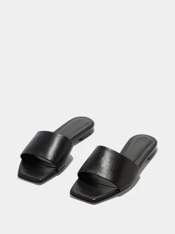 Best Aeyde Anna Leather Sandals Black Nappa