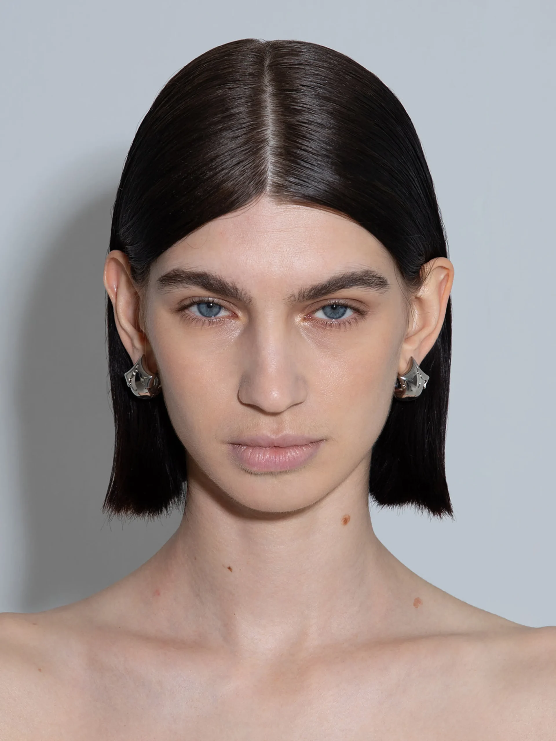 Clearance Aeyde August Palladium-Plated Earrings Palladium Plated