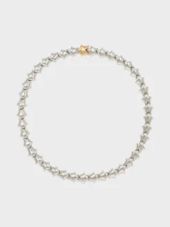 Hot Aeyde Banks Palladium-Plated Necklace Palladium Plated