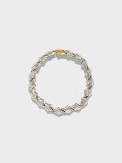 Discount Aeyde Brooks Palladium-Plated Bracelet Palladium Plated
