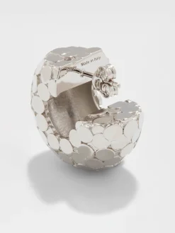 Hot Aeyde Carter Palladium-Plated Hoop Earrings Palladium Plated