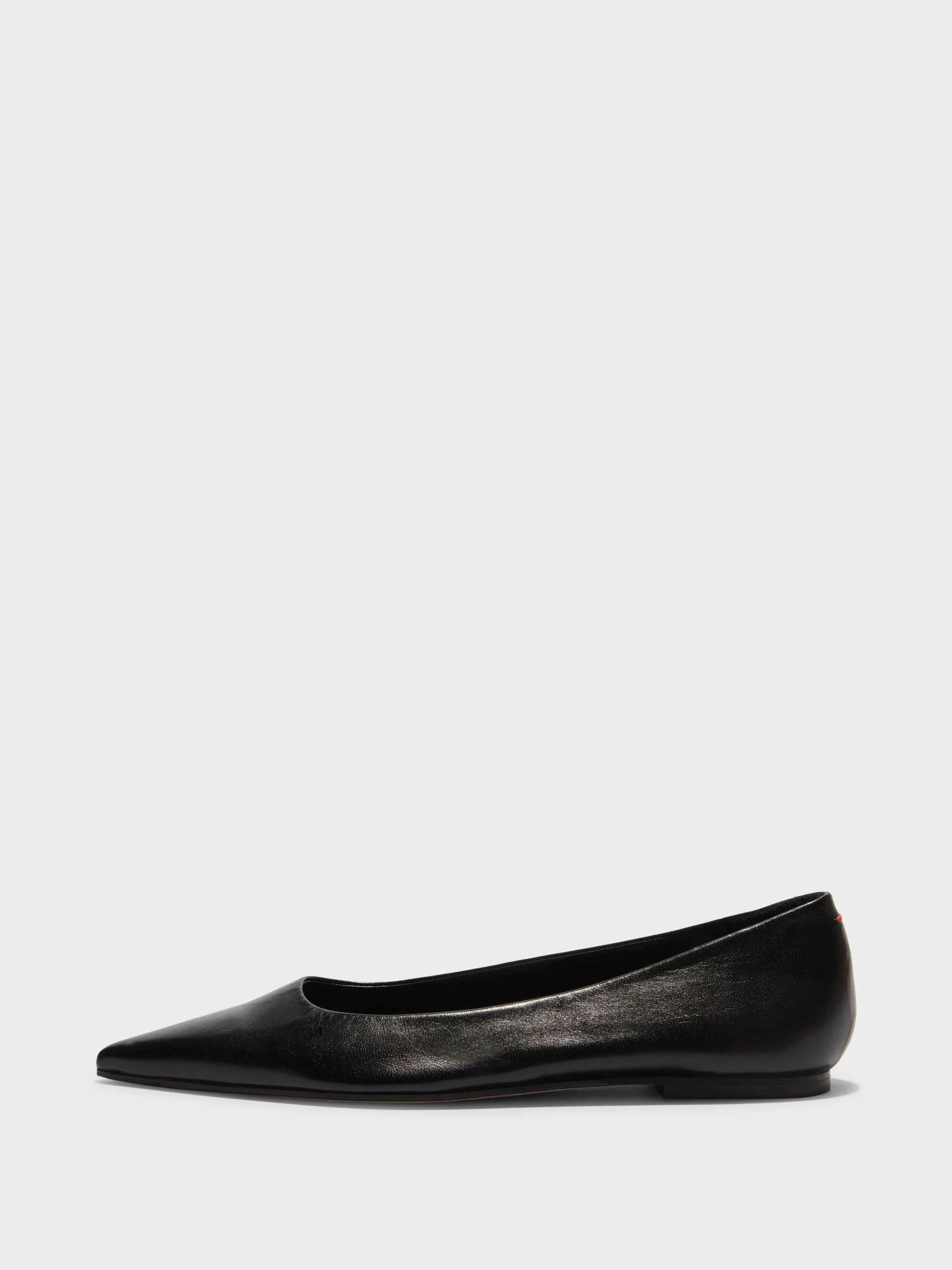 Hot Aeyde Cassy Leather Ballet Flats Black Nappa