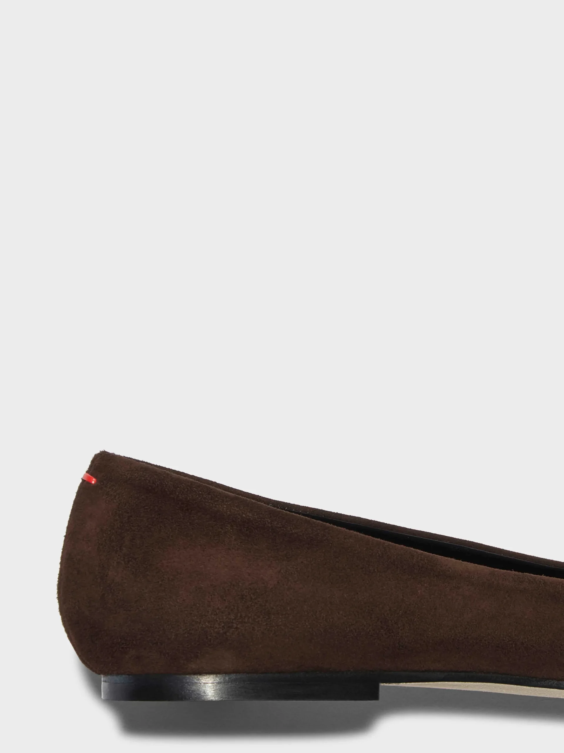 Outlet Aeyde Cassy Suede Ballet Flats Moka Suede