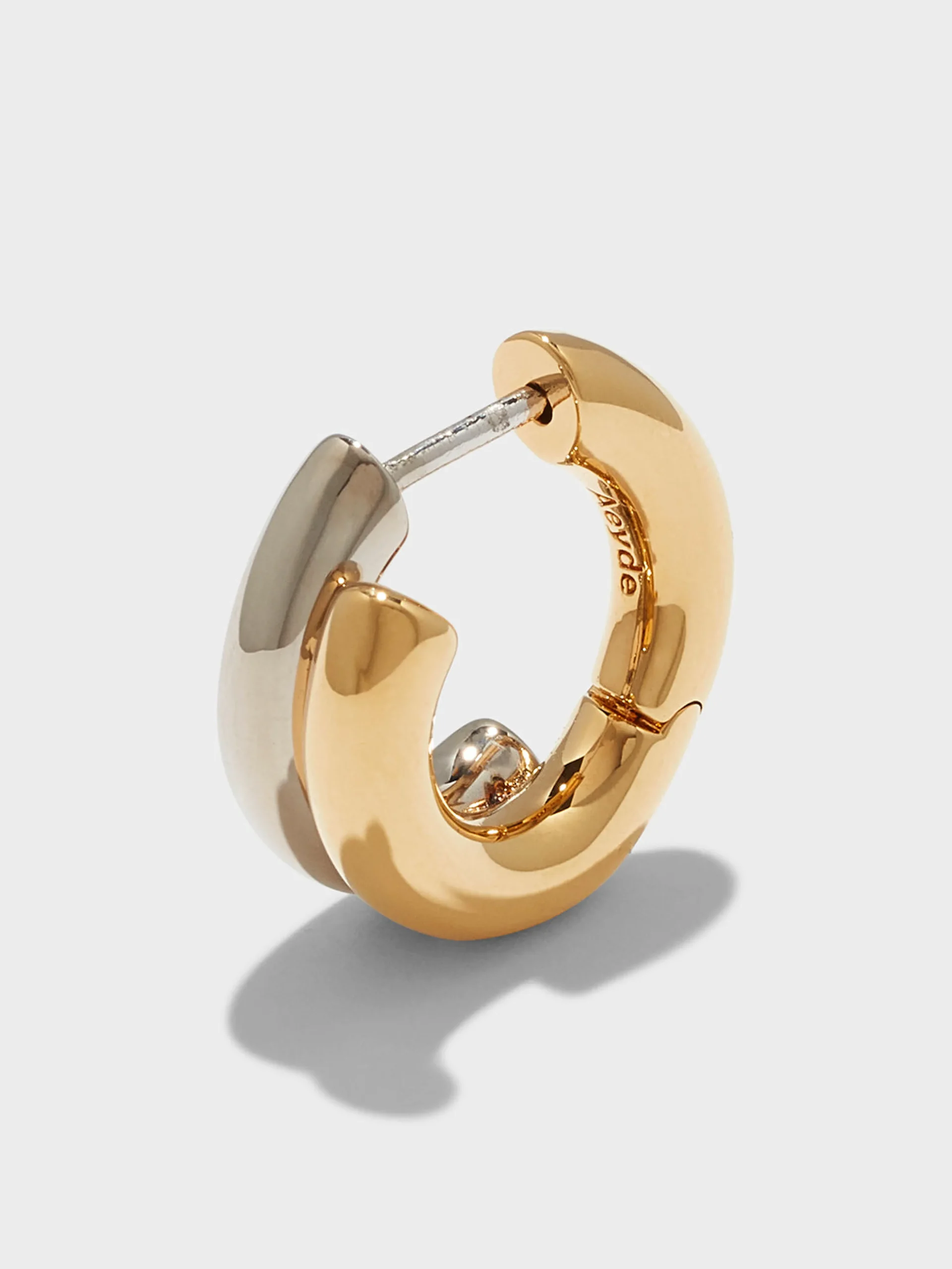 Hot Aeyde Clyde 18kt Gold and Palladium-Plated Hoop Earrings 18k Gold/Palladium Plated