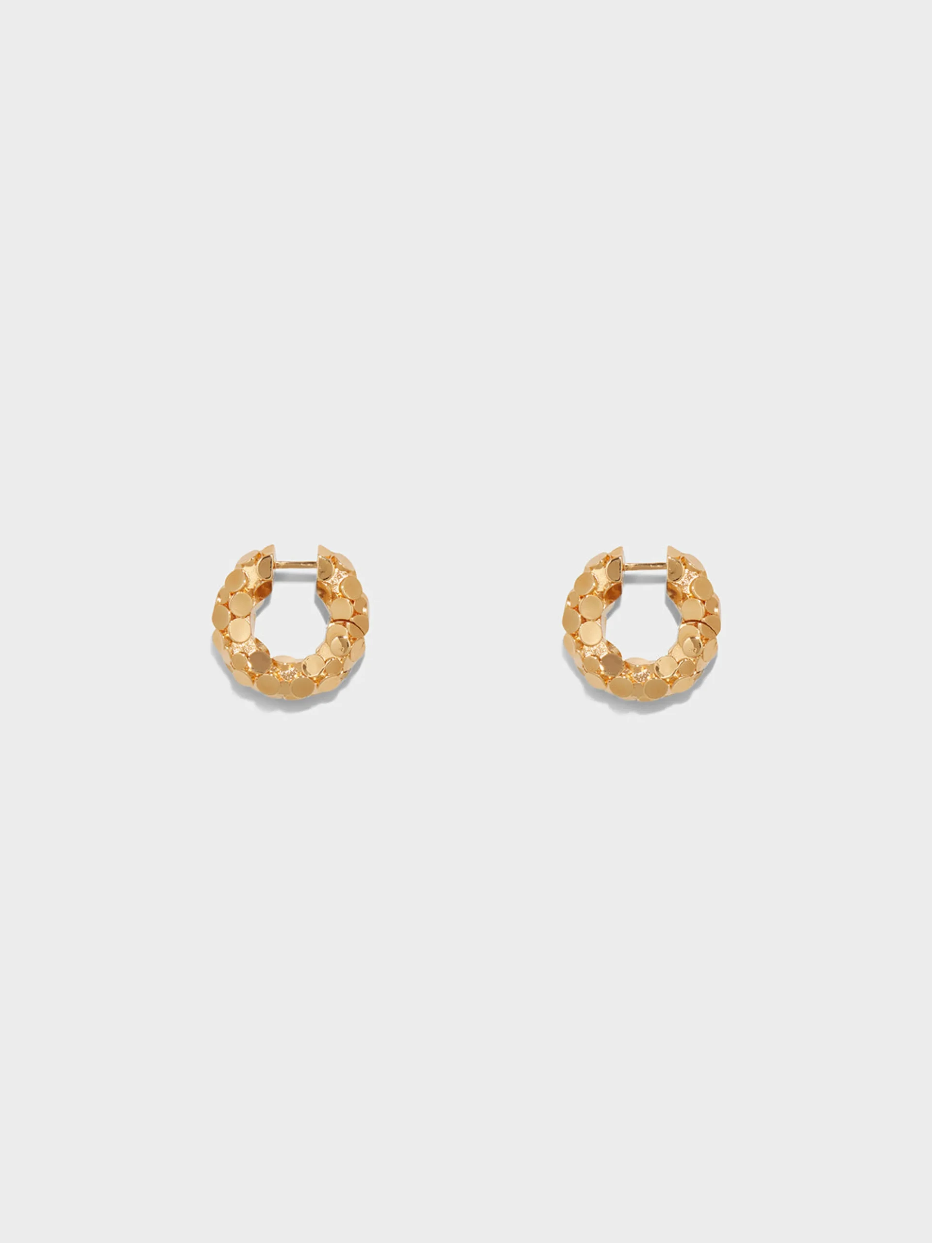 Sale Aeyde Cooper Medium 18kt Gold-Plated Hoop Earrings 18k Gold Plated