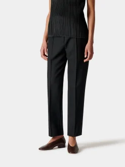 Best Aeyde Delia Leather Ballet Flats Moka Nappa