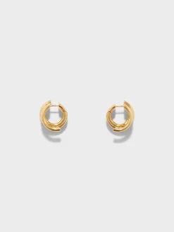 Outlet Aeyde Dillon 18kt Gold-Plated Hoop Earrings 18k Gold Plated