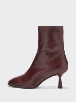Hot Aeyde Dorothy Leather Ankle Boots Port Nappa
