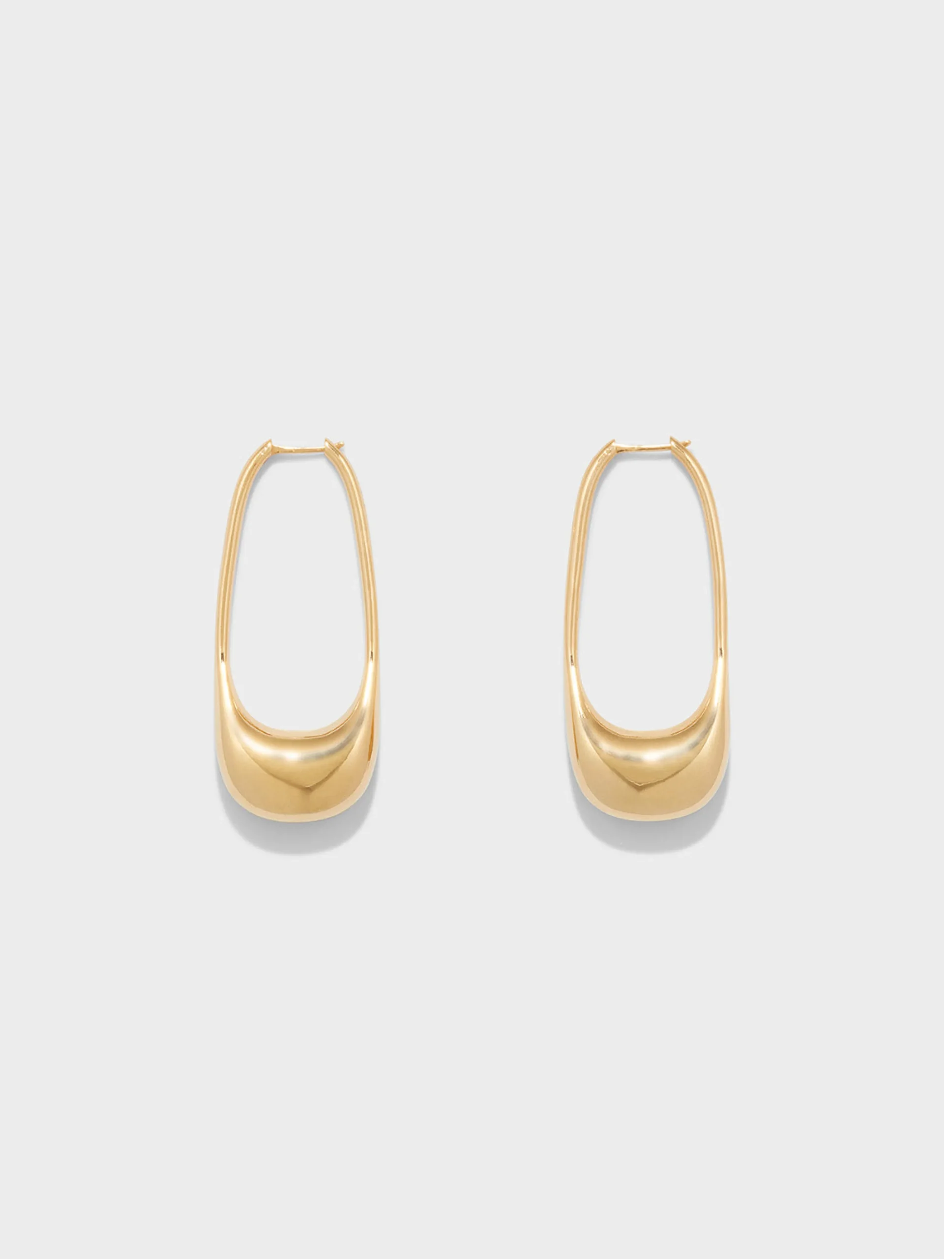 Clearance Aeyde Eleanora 18kt Gold-Plated Hoop Earrings 18k Gold Plated