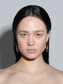 Clearance Aeyde Eleanora 18kt Gold-Plated Hoop Earrings 18k Gold Plated