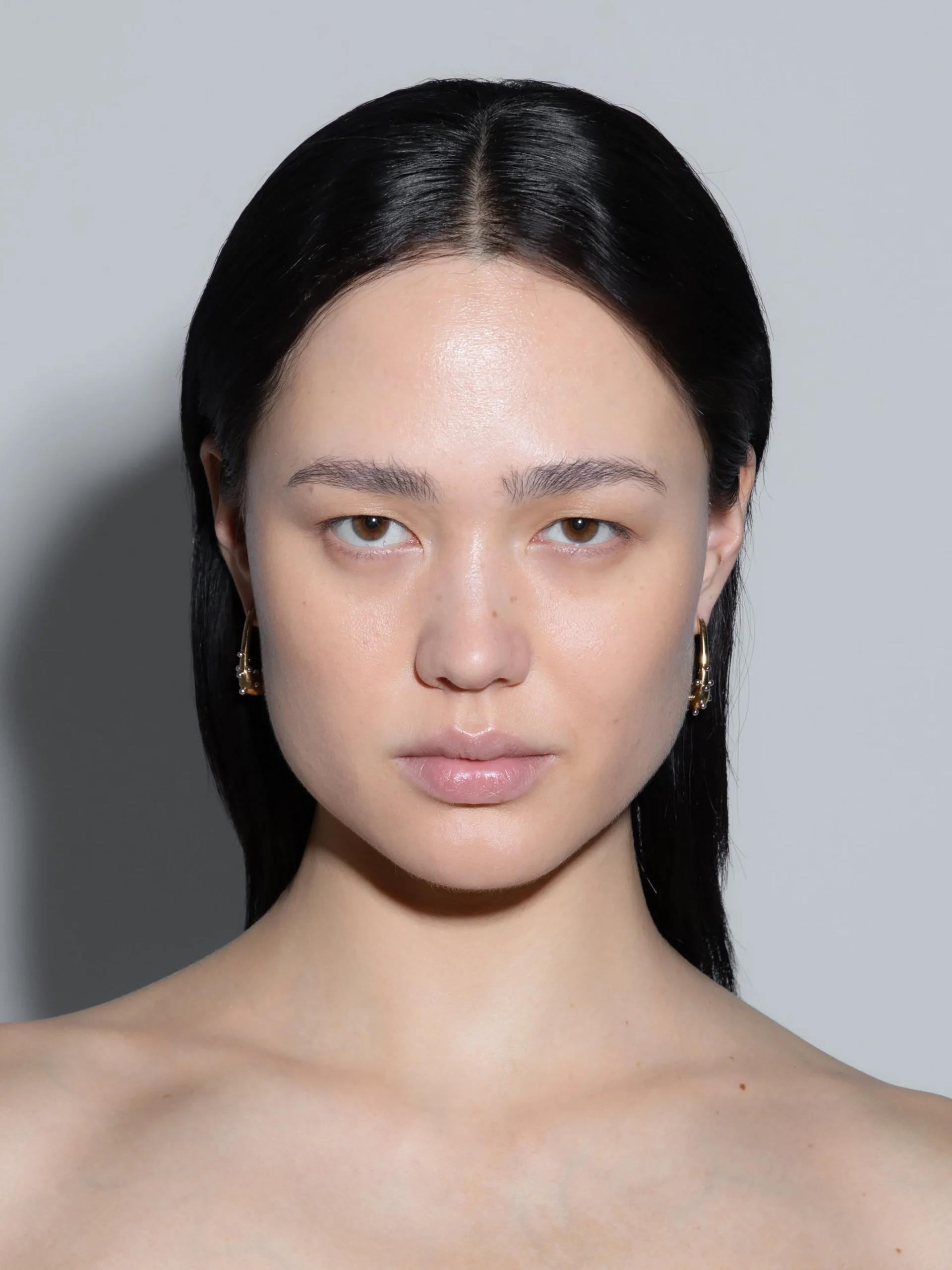 Outlet Aeyde Elias 18kt Gold and Palladium-Plated Hoop Earrings Gold/Palladium Plated Brass