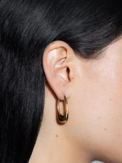 Best Aeyde Ellis 18kt Gold-Plated Hoop Earrings 18k Gold Plated