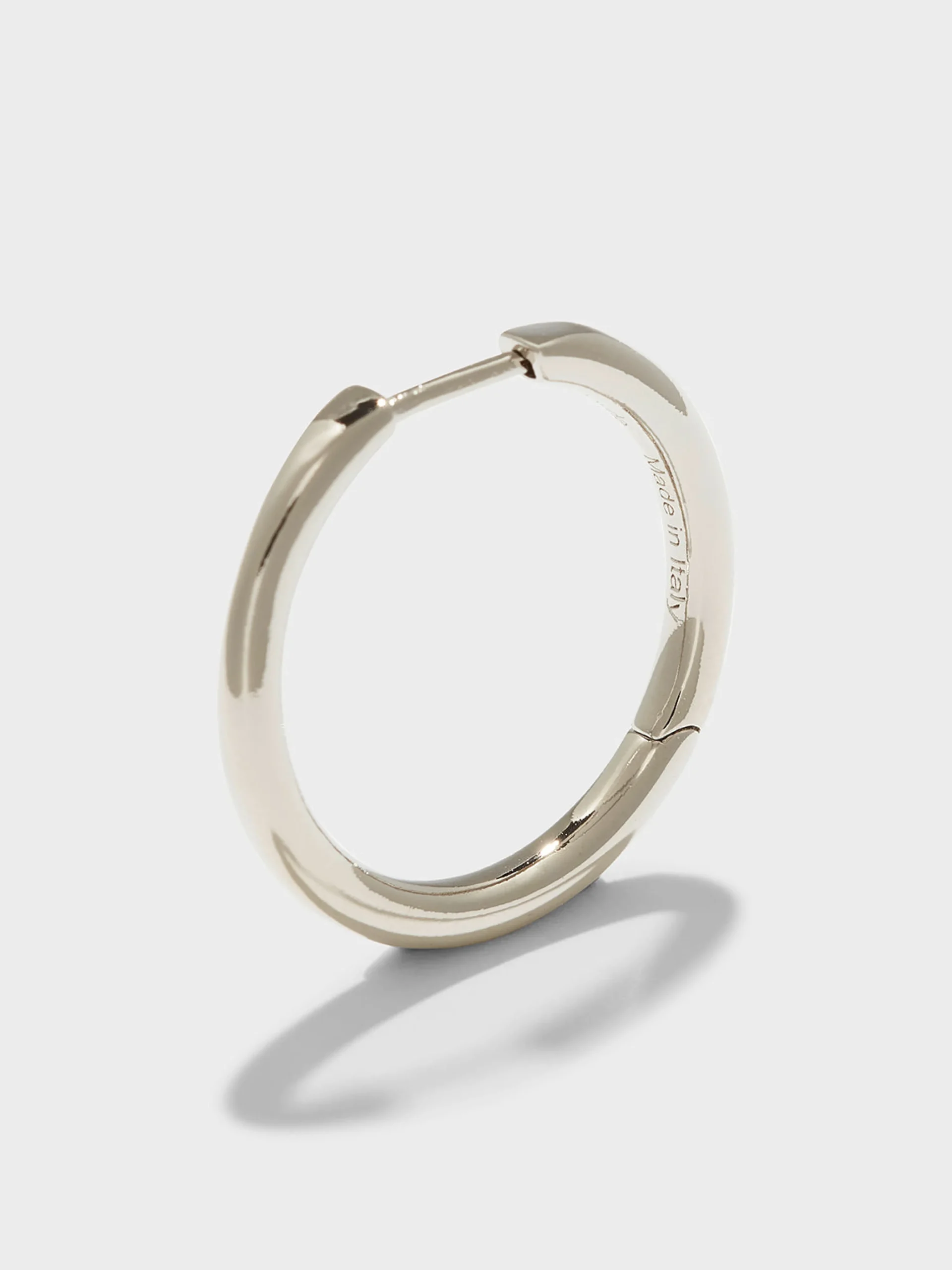 Best Aeyde Elona Large Palladium-Plated Hoop Earrings Palladium Plated