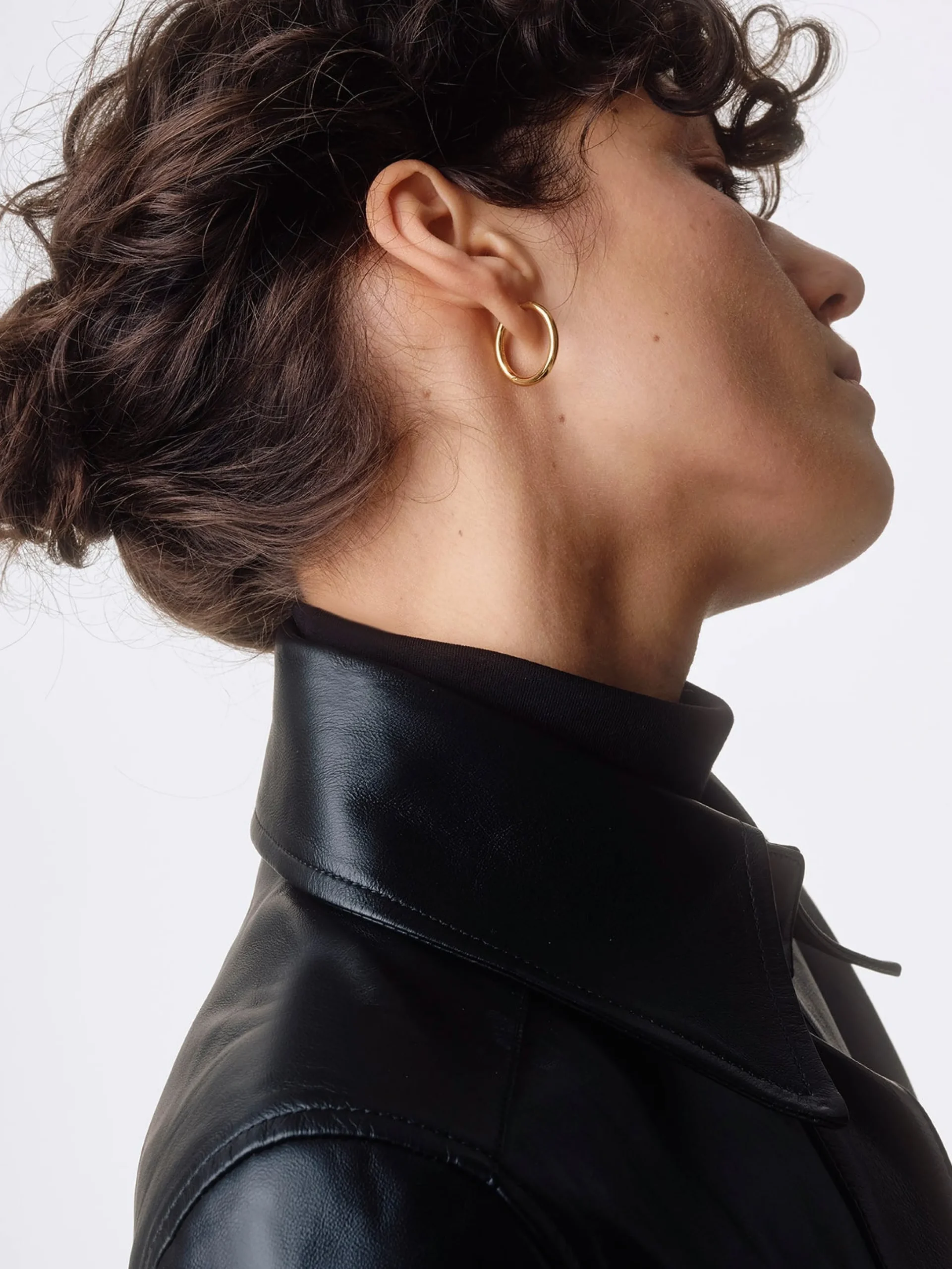 Best Aeyde Elona Medium 18kt Gold-Plated Hoop Earrings 18k Gold Plated