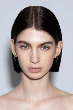 Clearance Aeyde Elona Medium Palladium-Plated Hoop Earrings Palladium Plated