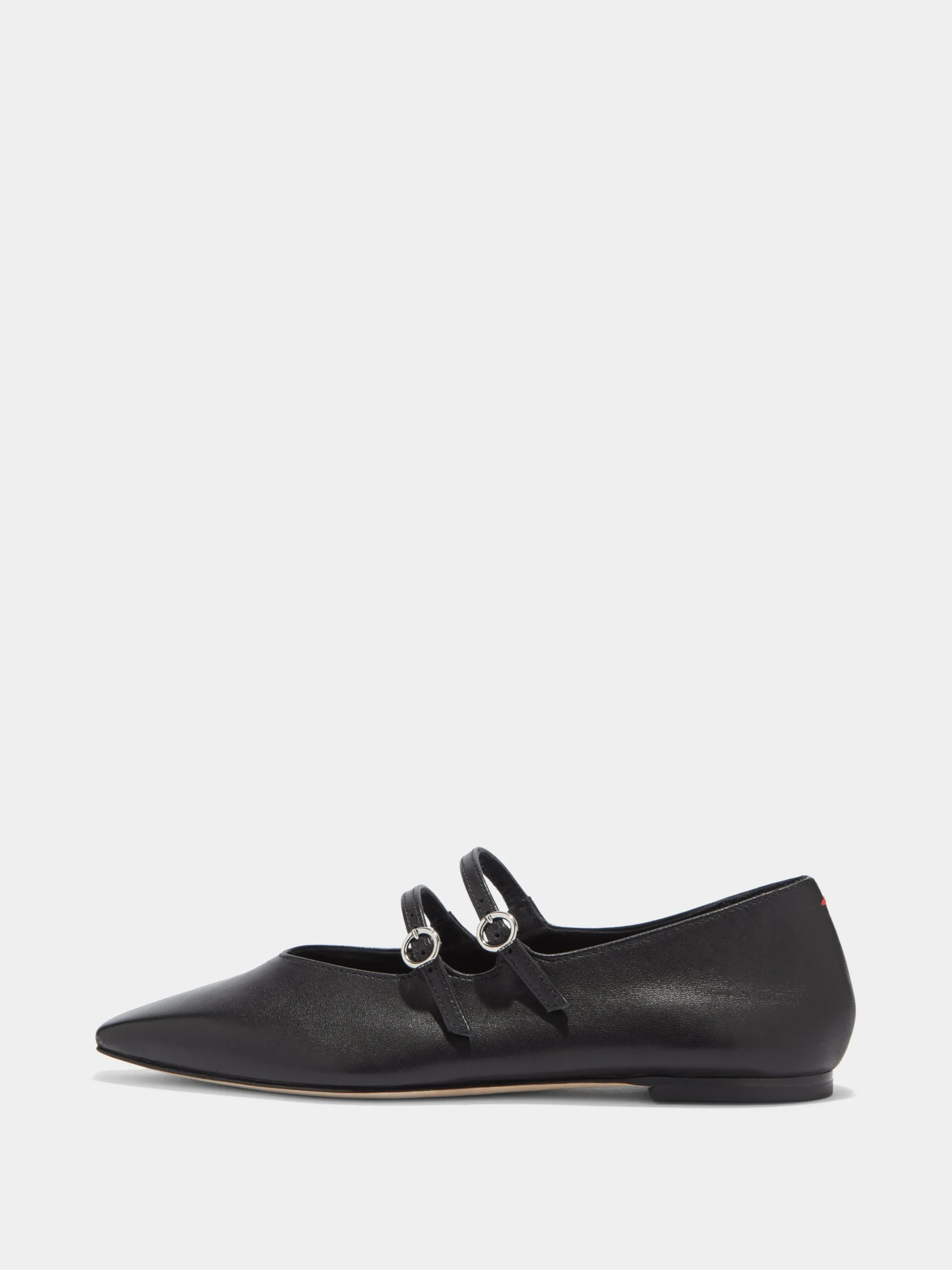 Best Aeyde Franny Leather Flats Black Nappa