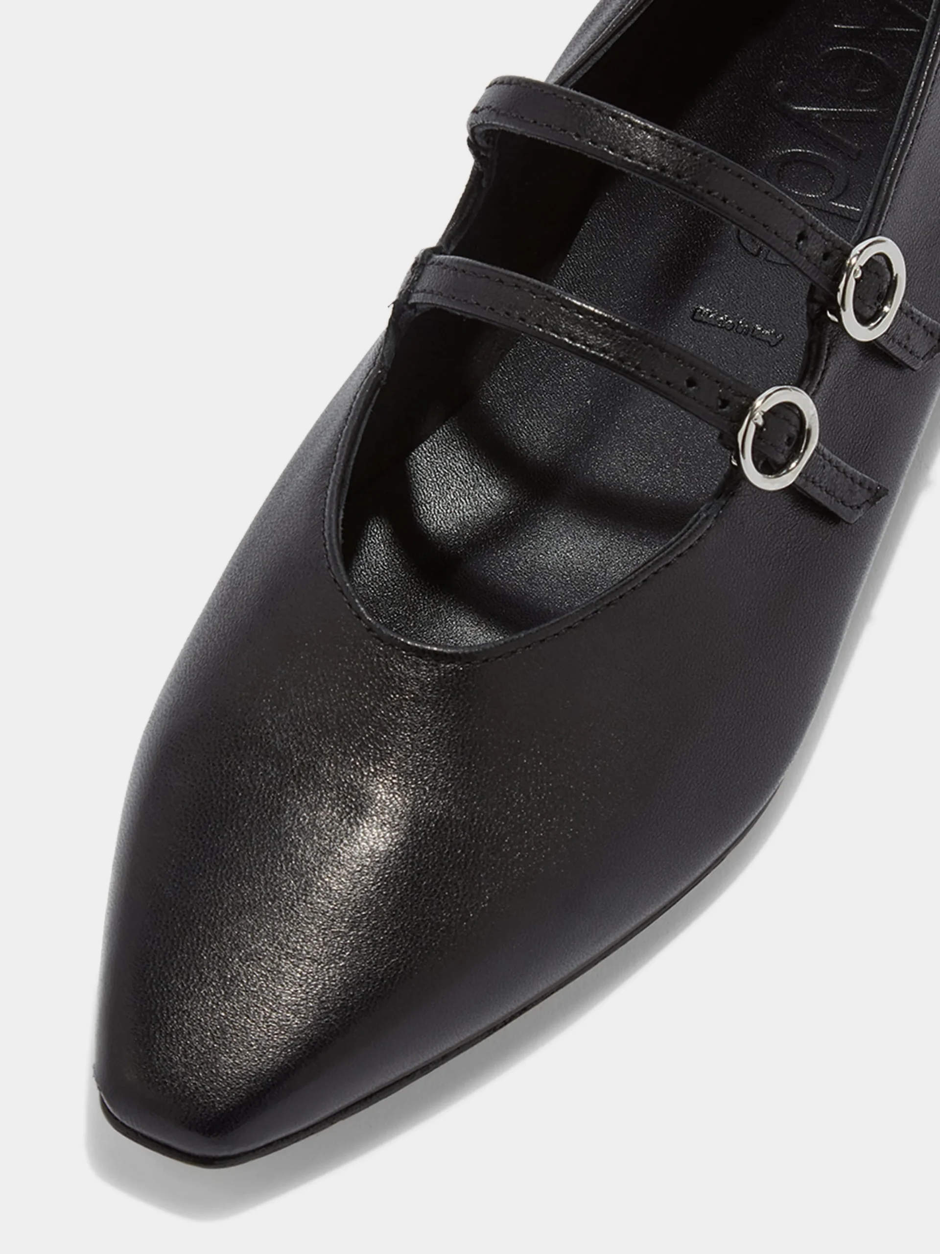 Best Aeyde Franny Leather Flats Black Nappa