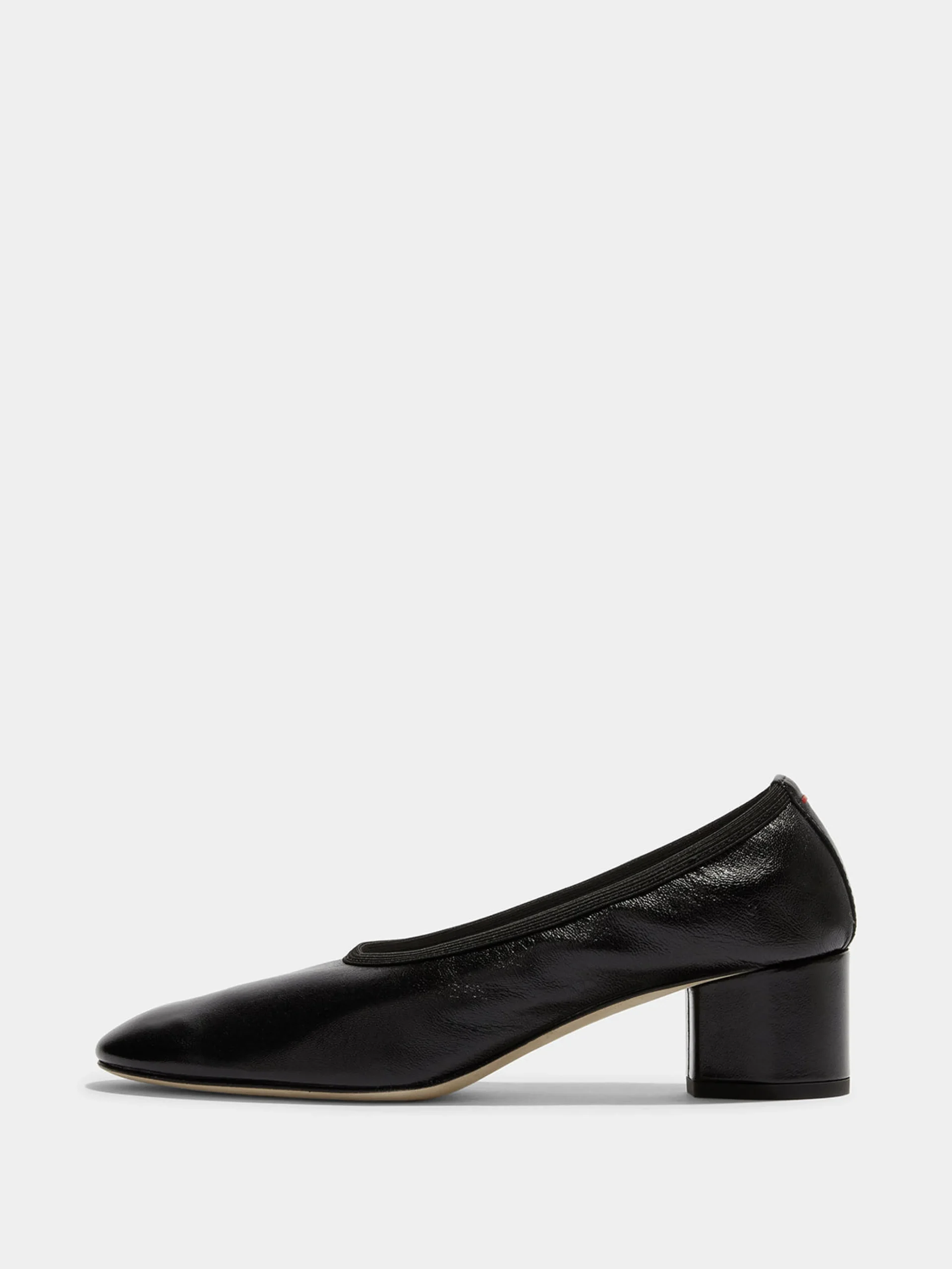 Outlet Aeyde Gemma Leather Ballet Pumps Black Nappa