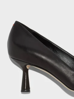 Best Aeyde Giotta Leather Pumps Black Nappa