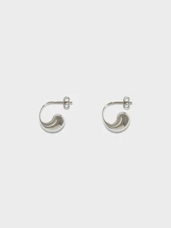 Fashion Aeyde Gus Palladium-Plated Earrings Palladium Plated