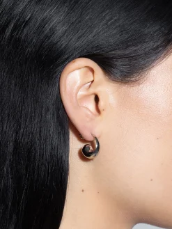 Fashion Aeyde Gus Palladium-Plated Earrings Palladium Plated