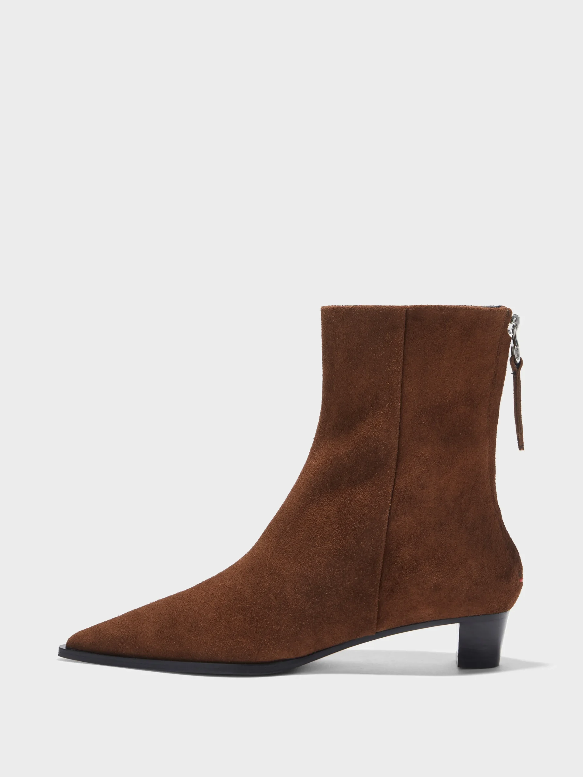 Outlet Aeyde Harriet Suede Ankle Boots Brown Suede