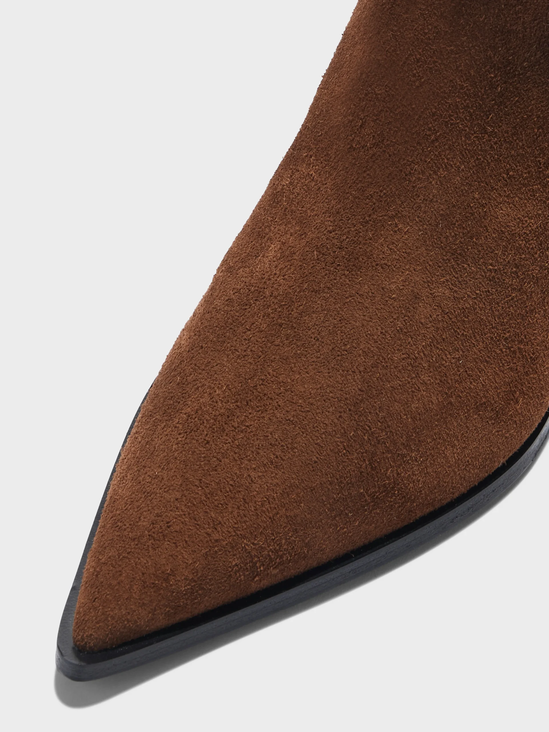 Outlet Aeyde Harriet Suede Ankle Boots Brown Suede