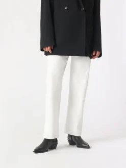 Discount Aeyde Hester Leather Cowboy Boots Black Calf