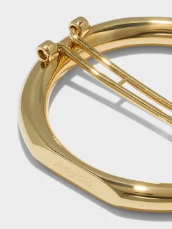 New Aeyde Honor 18kt Gold-Plated Hair Clip 18k Gold Plated