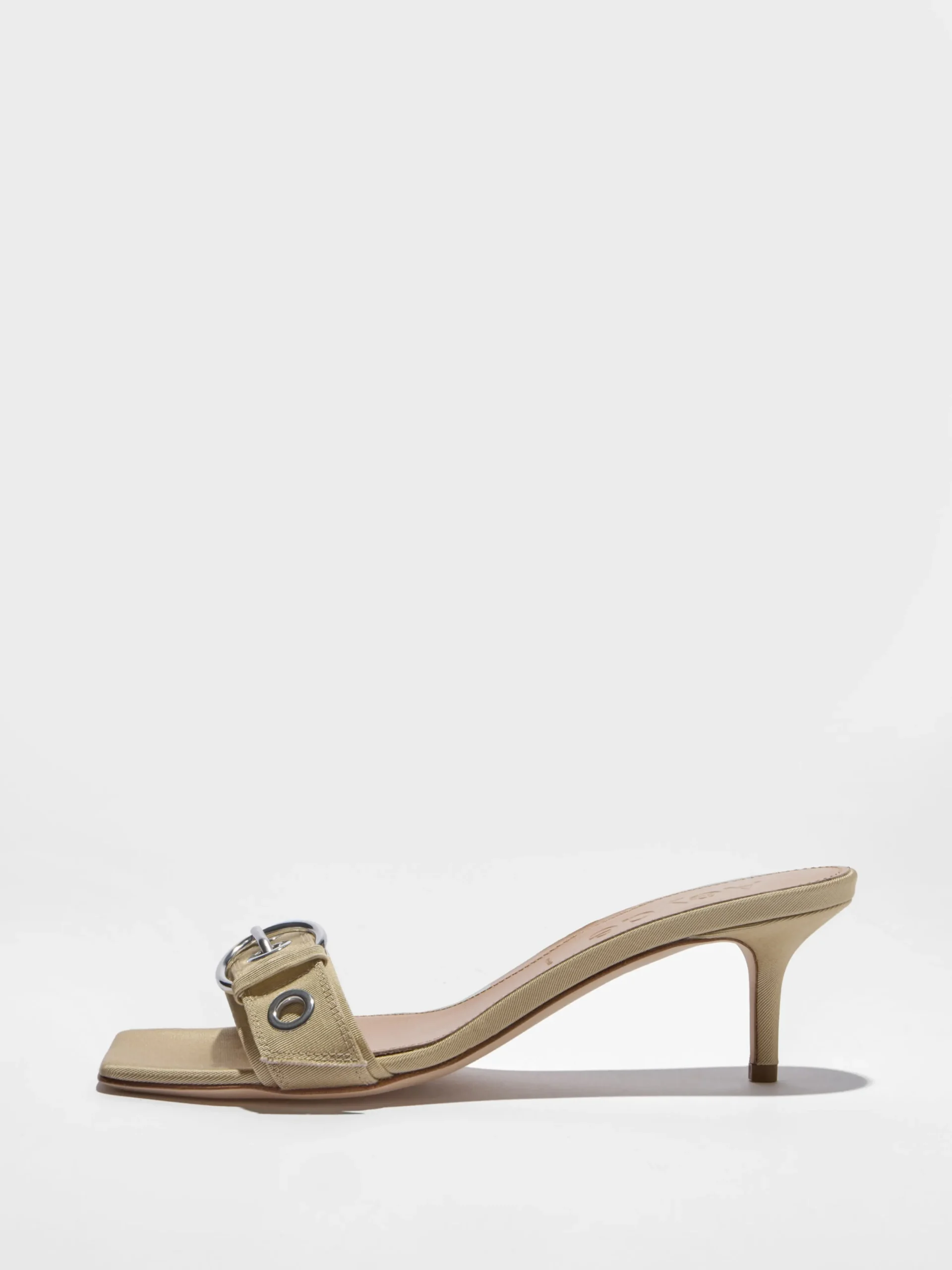 Discount Aeyde Ilvy Eyelet Grosgrain Mules Grosgrain Latte