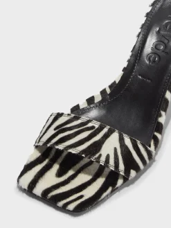 Discount Aeyde Ilvy Ponyhair Mules Creamy Ponyhair