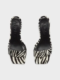 Discount Aeyde Ilvy Ponyhair Mules Creamy Ponyhair