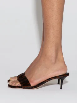 Best Aeyde Ilvy Ponyhair Mules Moka Ponyhair