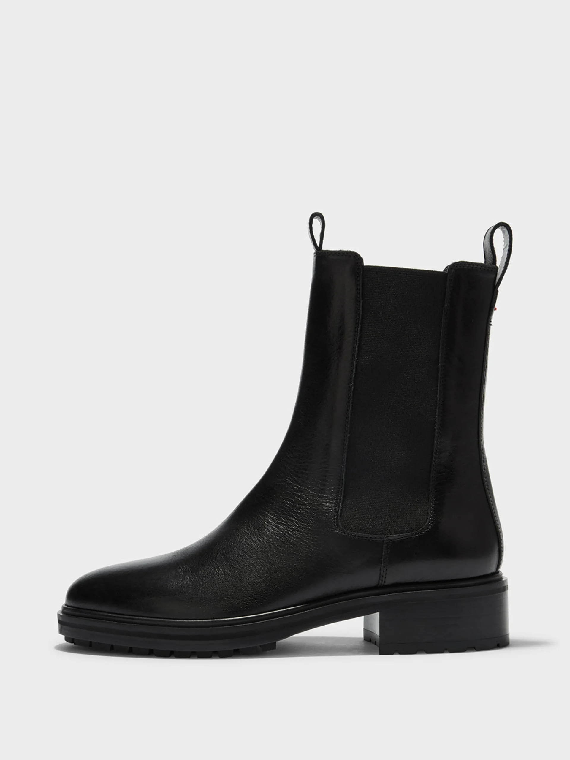 Best Aeyde Jack Leather Chelsea Boots Black Calf