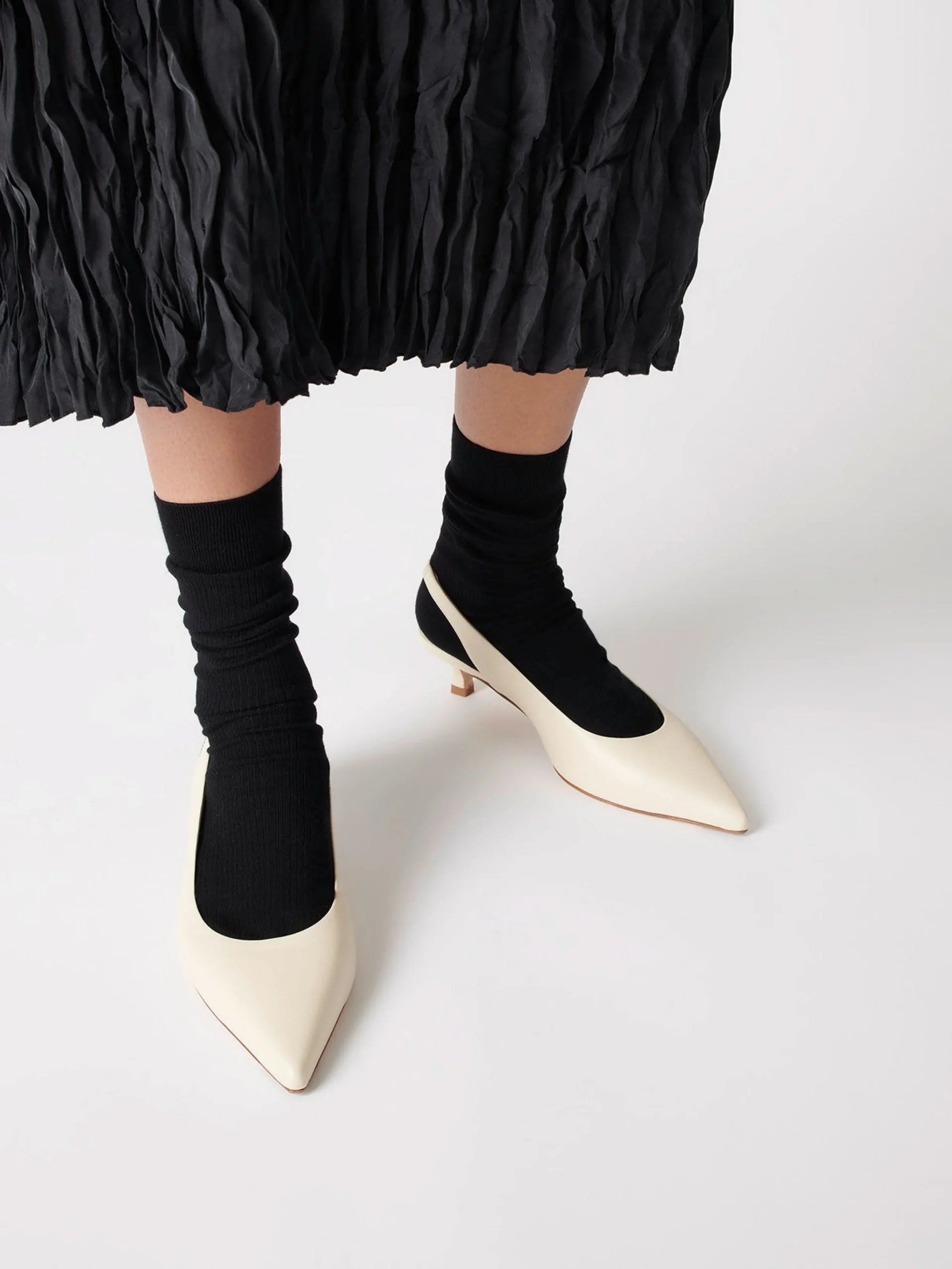 Sale Aeyde Jamie Cotton Socks Black