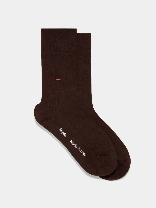 Fashion Aeyde Jamie Cotton Socks Moka
