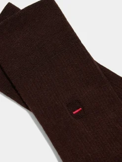 Fashion Aeyde Jamie Cotton Socks Moka