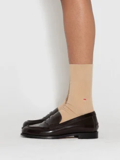 Discount Aeyde Jamie Cotton Socks Latte