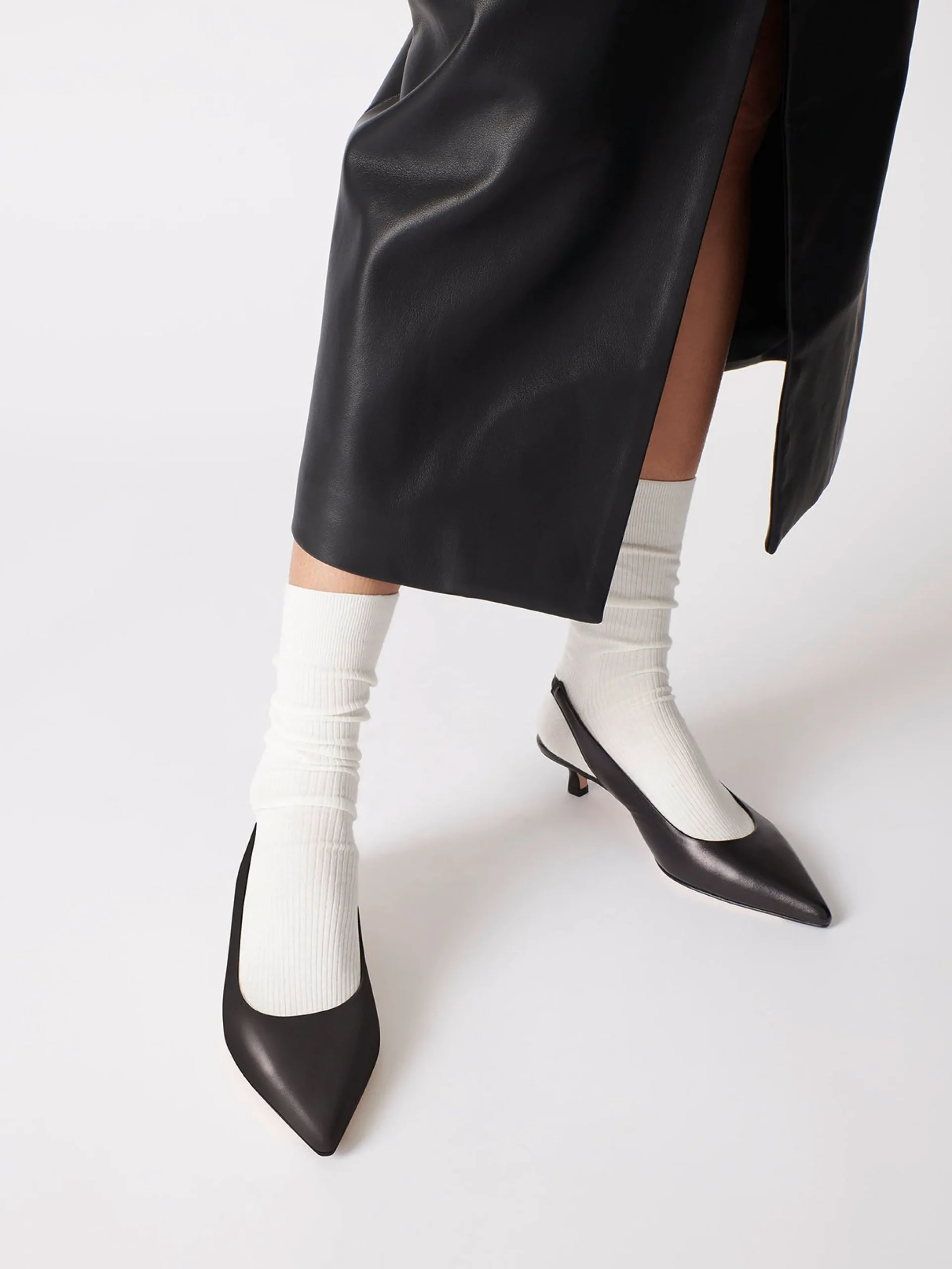 Fashion Aeyde Jamie Cotton Socks White